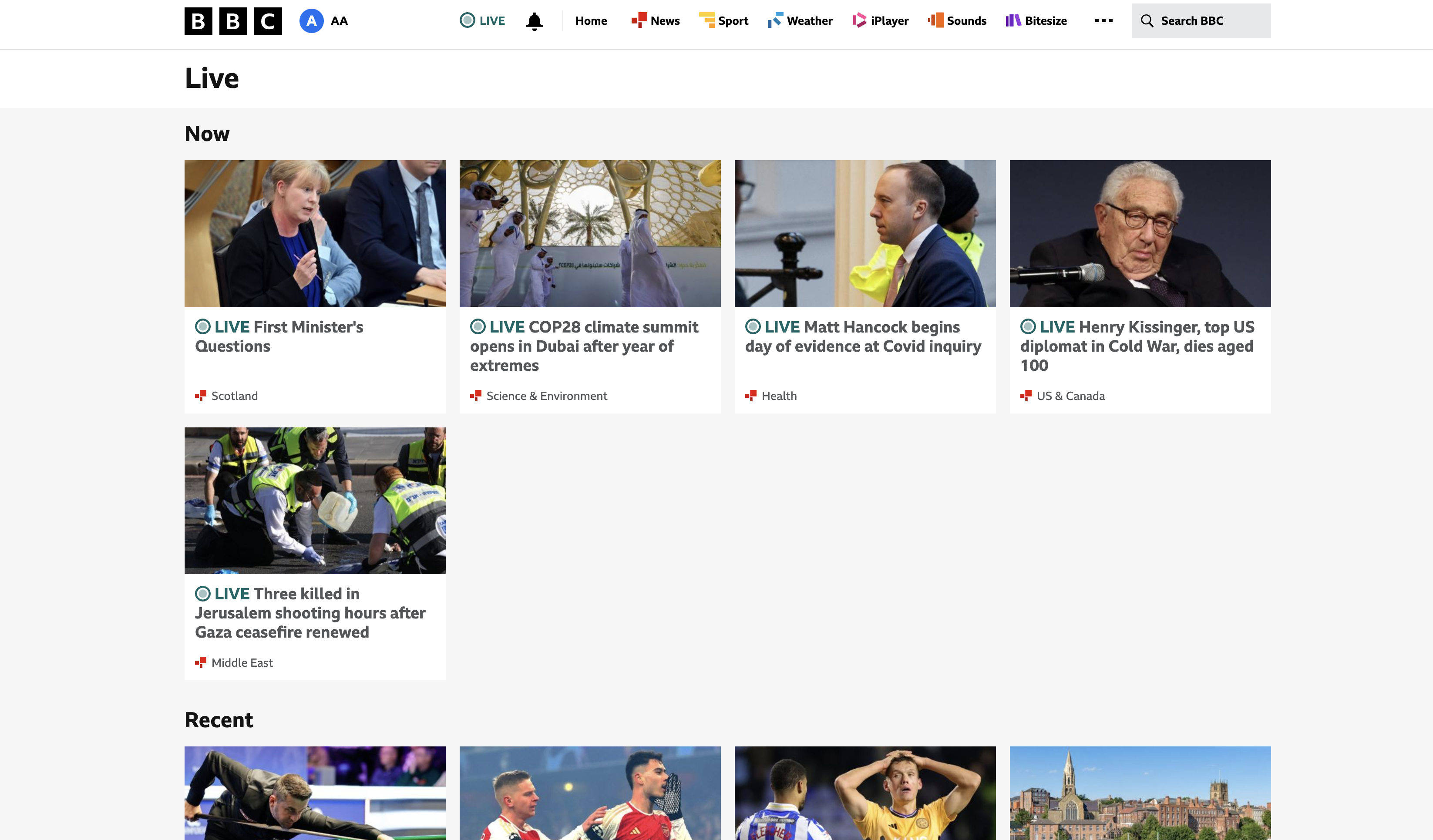 Live hub image